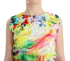 Lanre Da Silva Ajayi Multicolor Organza Sheath Dress - Zeiniez