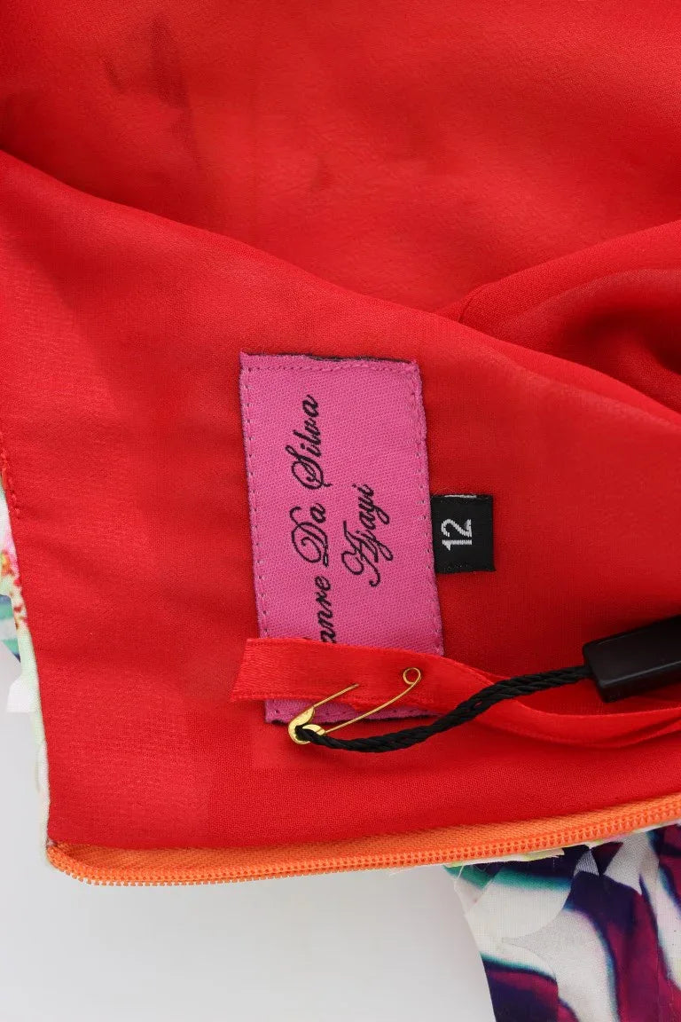 Lanre Da Silva Ajayi Multicolor Organza Sheath Dress - Zeiniez