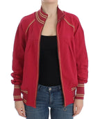 John Galliano Pink Mock Zip Cardigan Sweatshirt Sweater - Zeiniez