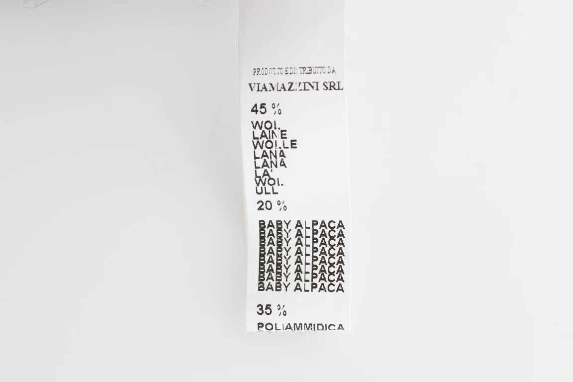 Ermanno Scervino Gray Knit Wool Cardigan Sweater - Zeiniez