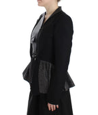 KAALE SUKTAE Black Short Blazer Coat Biker Jacket - Zeiniez