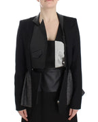 KAALE SUKTAE Black Short Blazer Coat Biker Jacket - Zeiniez