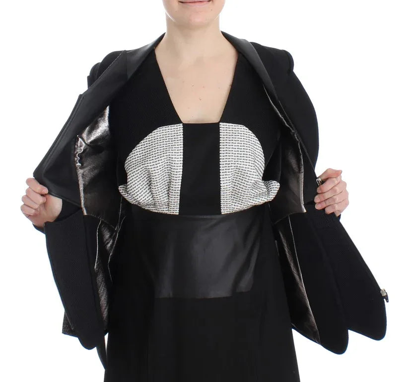KAALE SUKTAE Black Short Blazer Coat Biker Jacket - Zeiniez