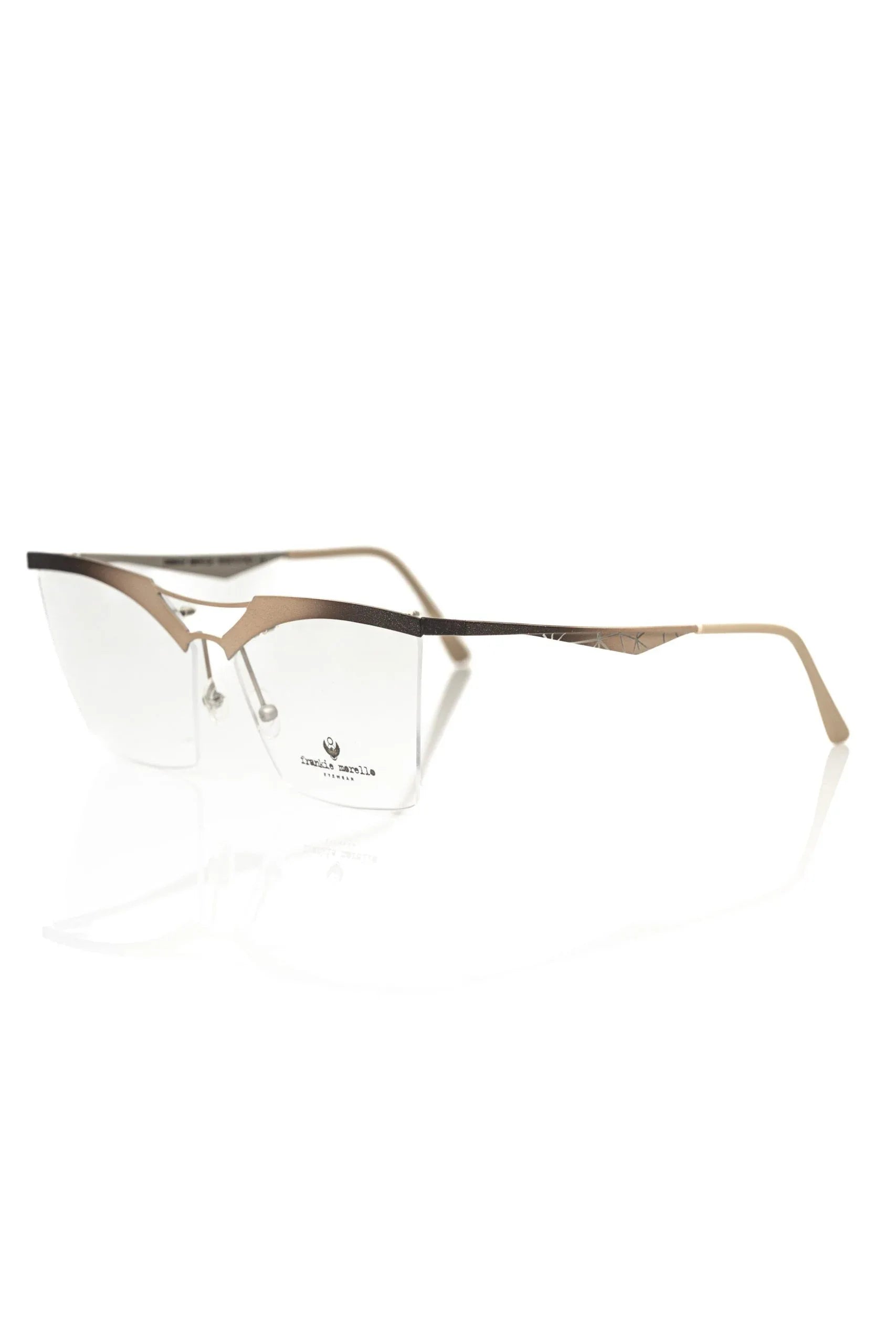 Frankie Morello Gold Metallic Women Frame - Zeiniez