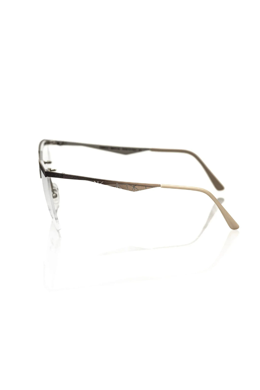 Frankie Morello Gold Metallic Women Frame - Zeiniez