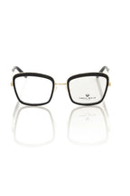 Frankie Morello Black Metallic Women's Eyeglass Frame - Zeiniez