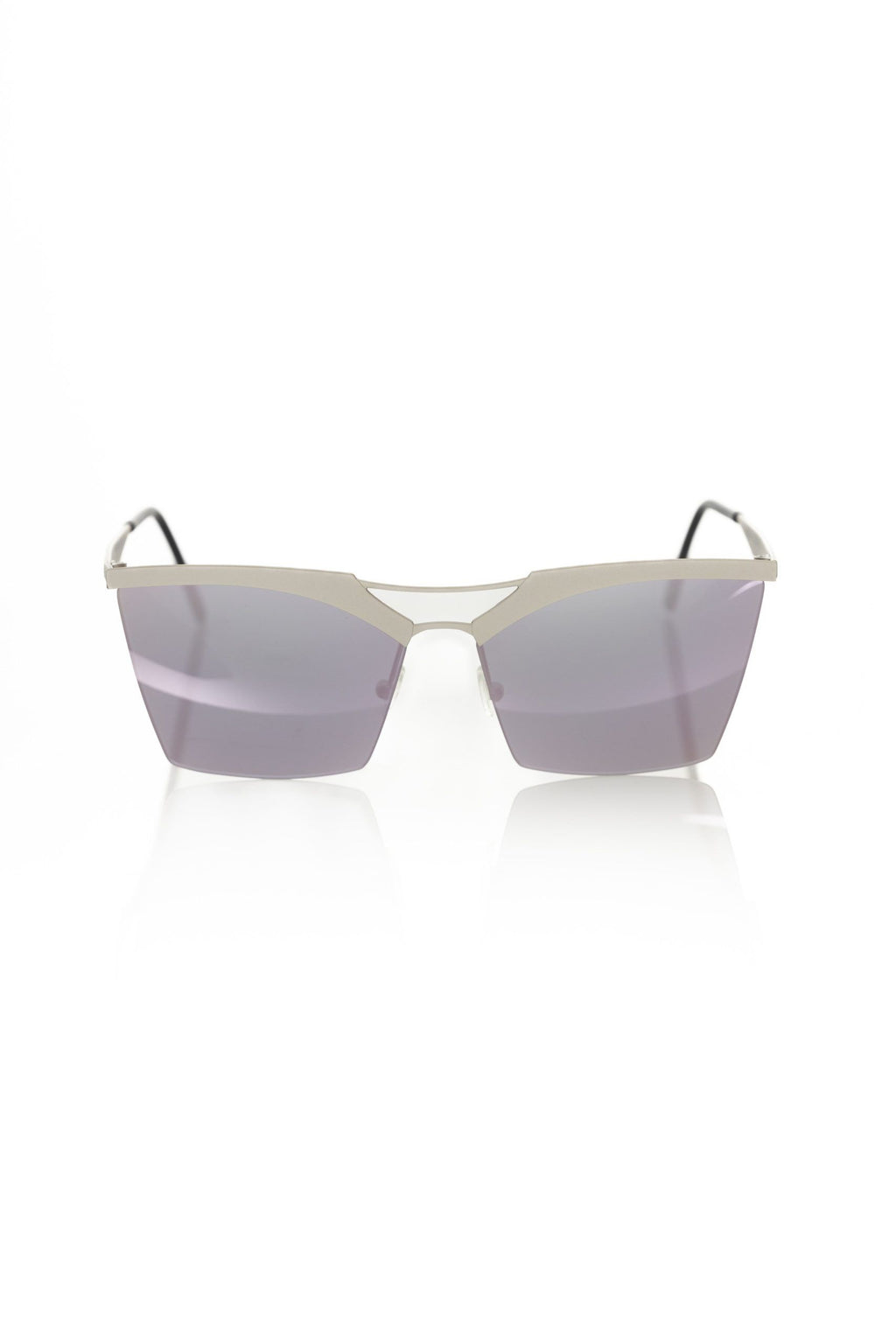 Frankie Morello Silver Metallic Women Sunglasses - Zeiniez