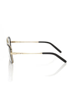 Frankie Morello Black Metallic Women's Eyeglass Frame - Zeiniez