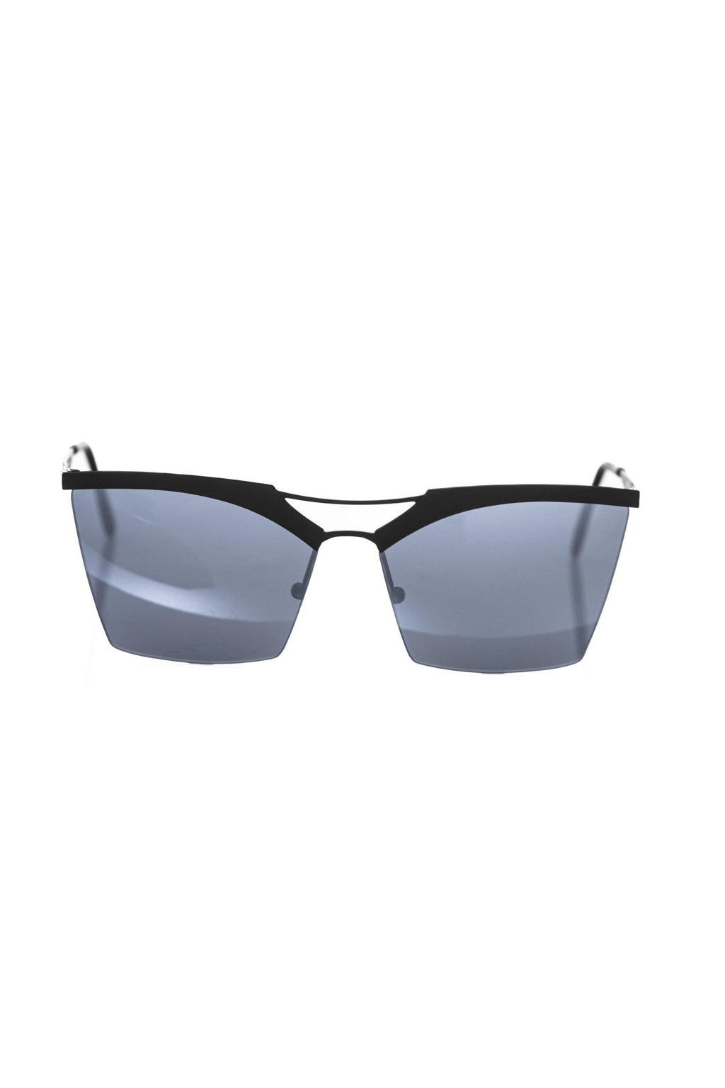 Frankie Morello Black Metallic Women's Sunglass - Zeiniez