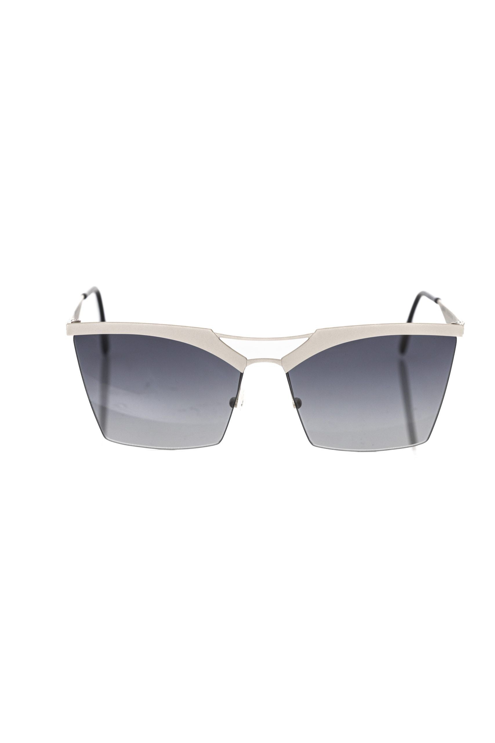 Frankie Morello Silver Metallic Women's Sunglass - Zeiniez