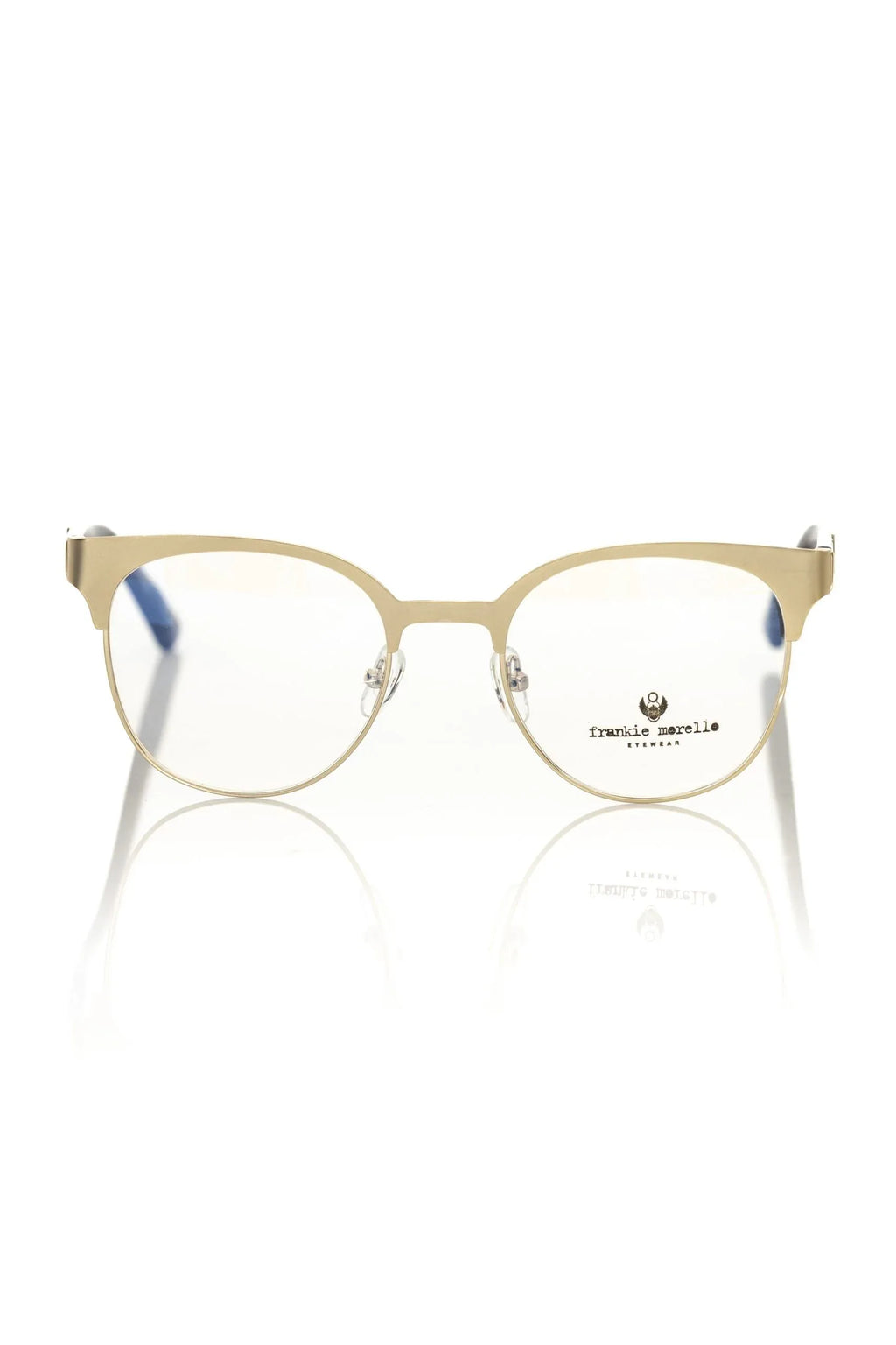 Frankie Morello Gold Metallic Women's Eyeglass Frame - Zeiniez