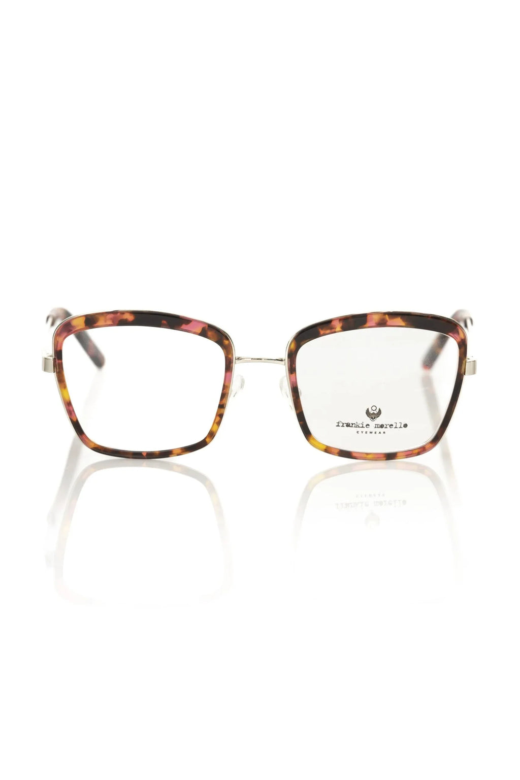 Frankie Morello Red Metallic Women's Eyeglass Frame - Zeiniez