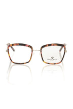 Frankie Morello Red Metallic Women's Eyeglass Frame - Zeiniez