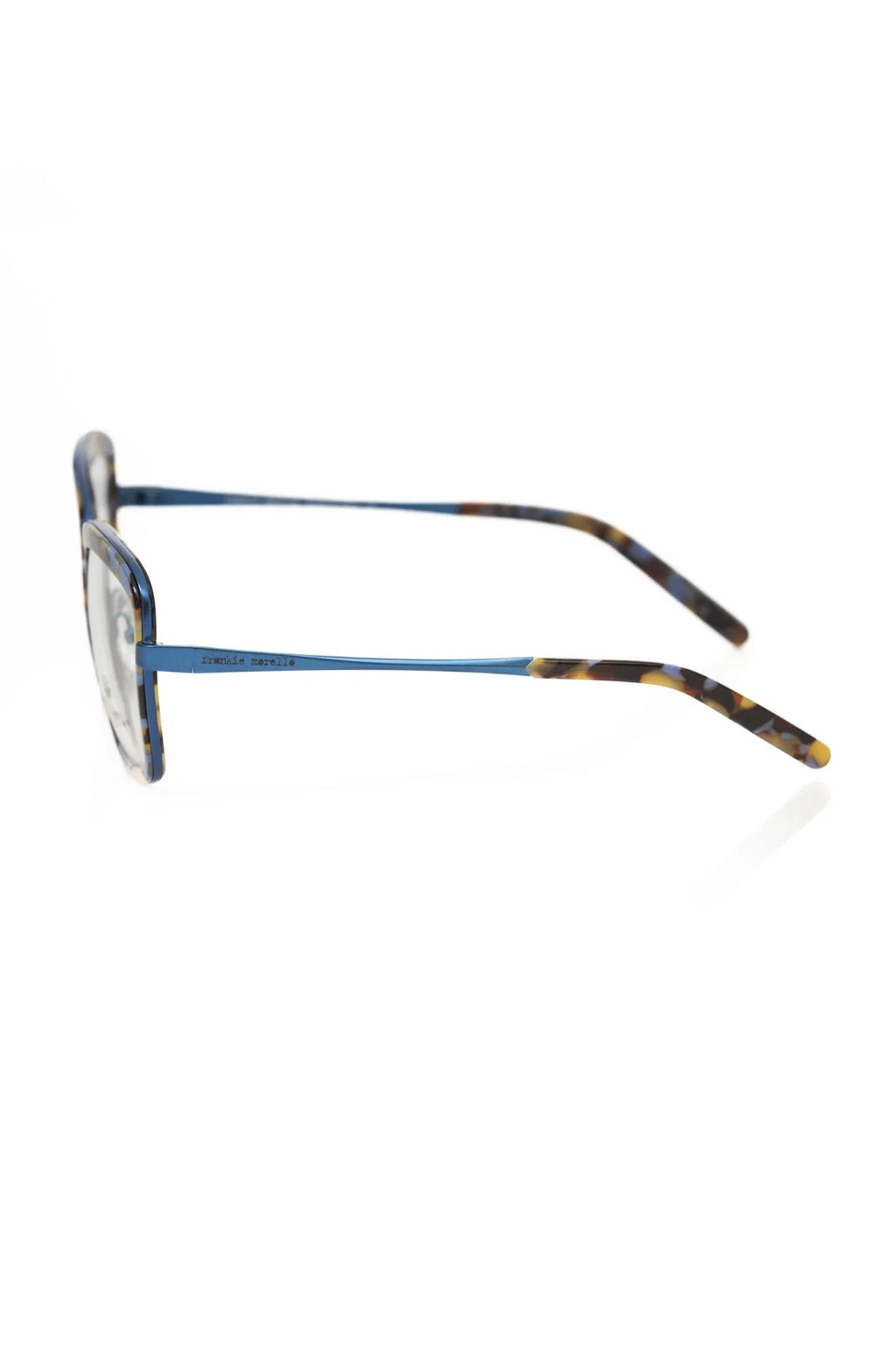 Frankie Morello Blue Metallic Women's Eyeglass Frame - Zeiniez