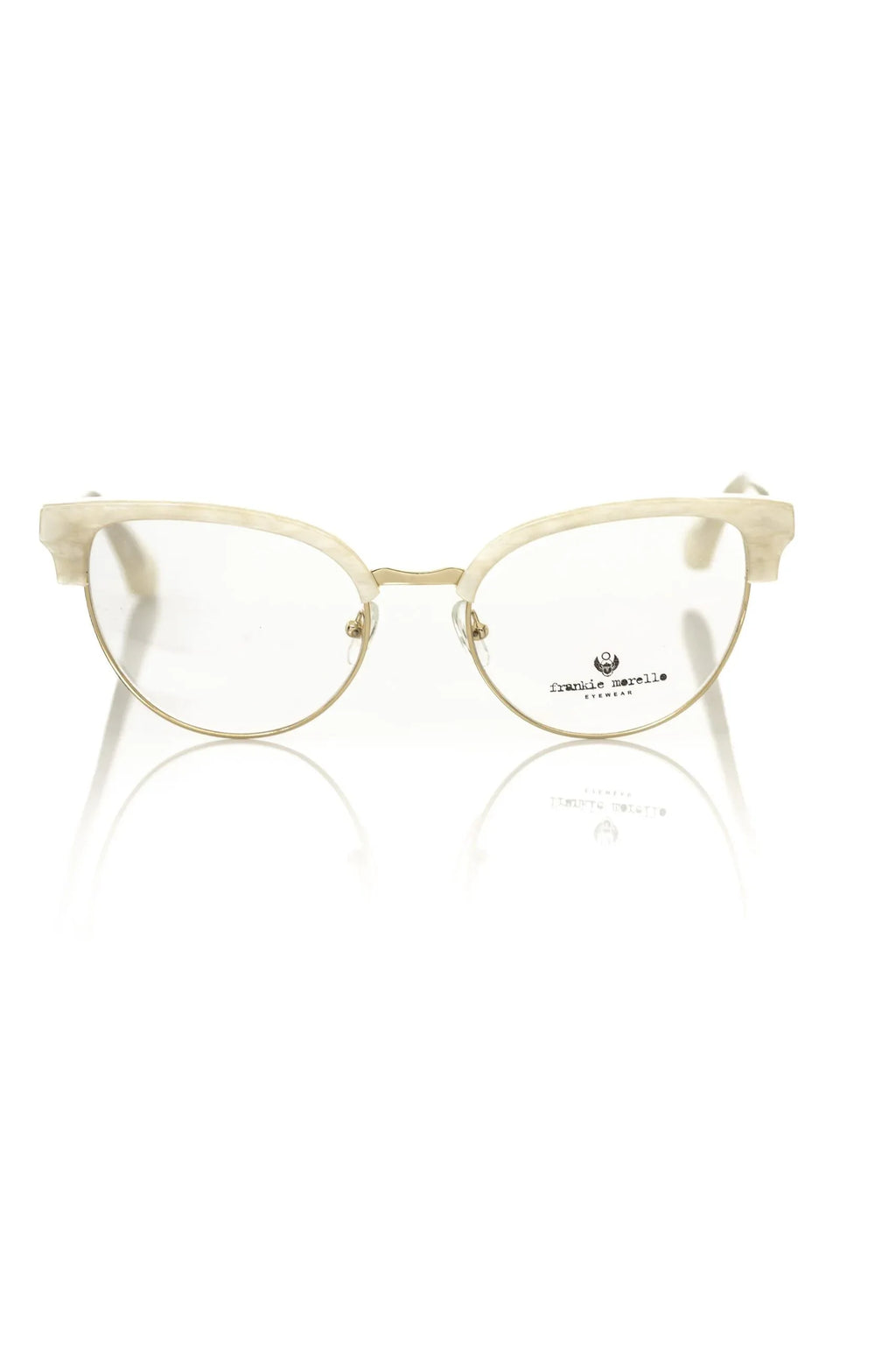 Frankie Morello White Metallic Women's Frame - Zeiniez