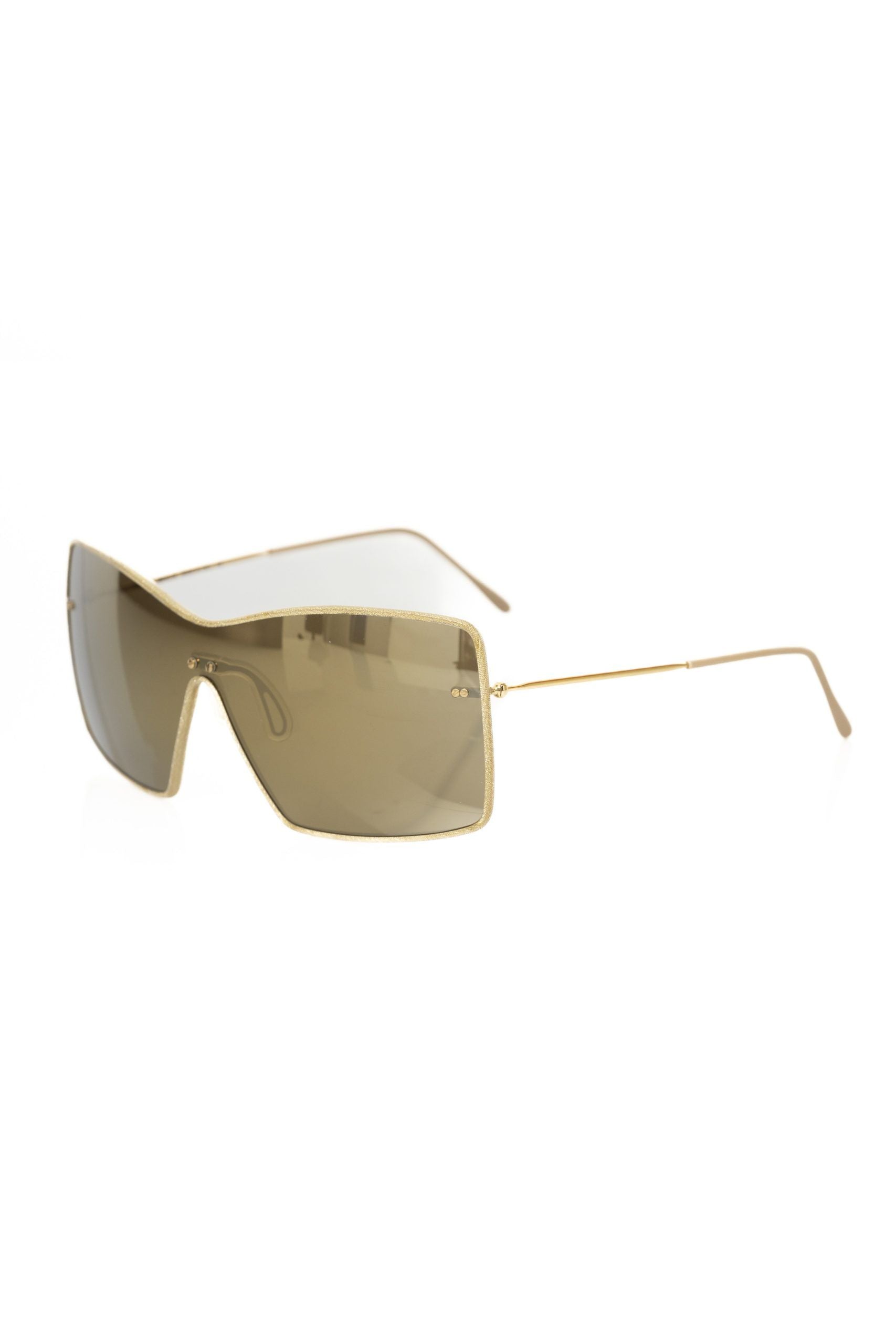Frankie Morello Gold Metallic Fiber Women Sunglasses - Zeiniez