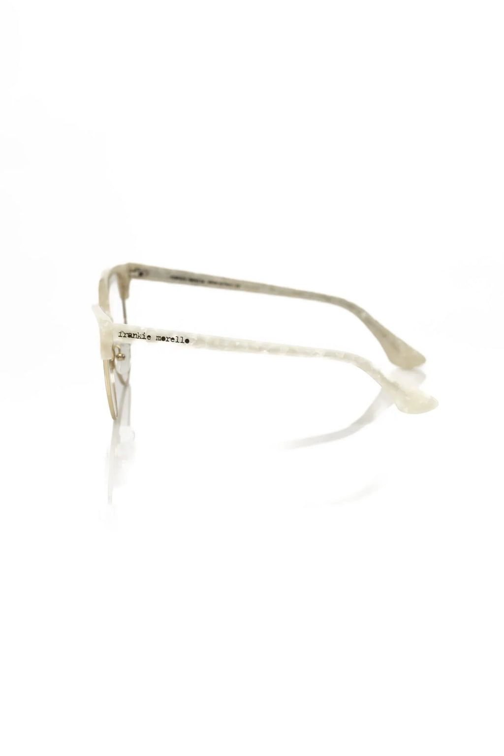 Frankie Morello White Metallic Women's Frame - Zeiniez