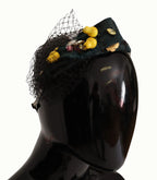 Dolce & Gabbana Purple Crystal Diadem Headband Lemons Sicily Tiara - Zeiniez