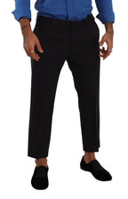 Dolce & Gabbana Gray Bordeaux Wool Trouser Dress Pants - Zeiniez