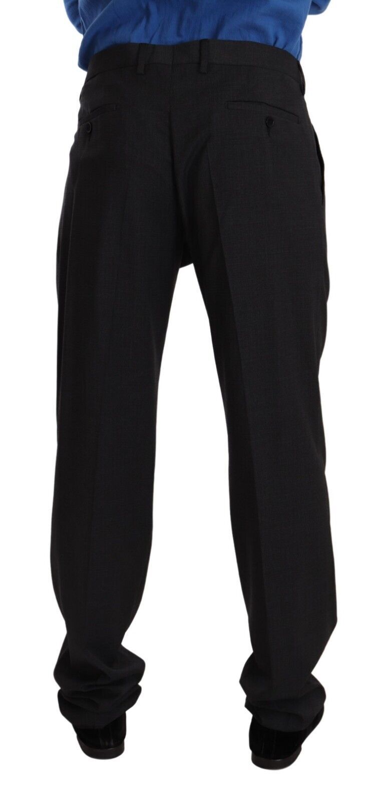 Dolce & Gabbana Gray Dress Trouser VENTANNI Dress Pants - Zeiniez