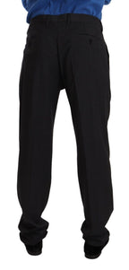 Dolce & Gabbana Gray Dress Trouser VENTANNI Dress Pants - Zeiniez