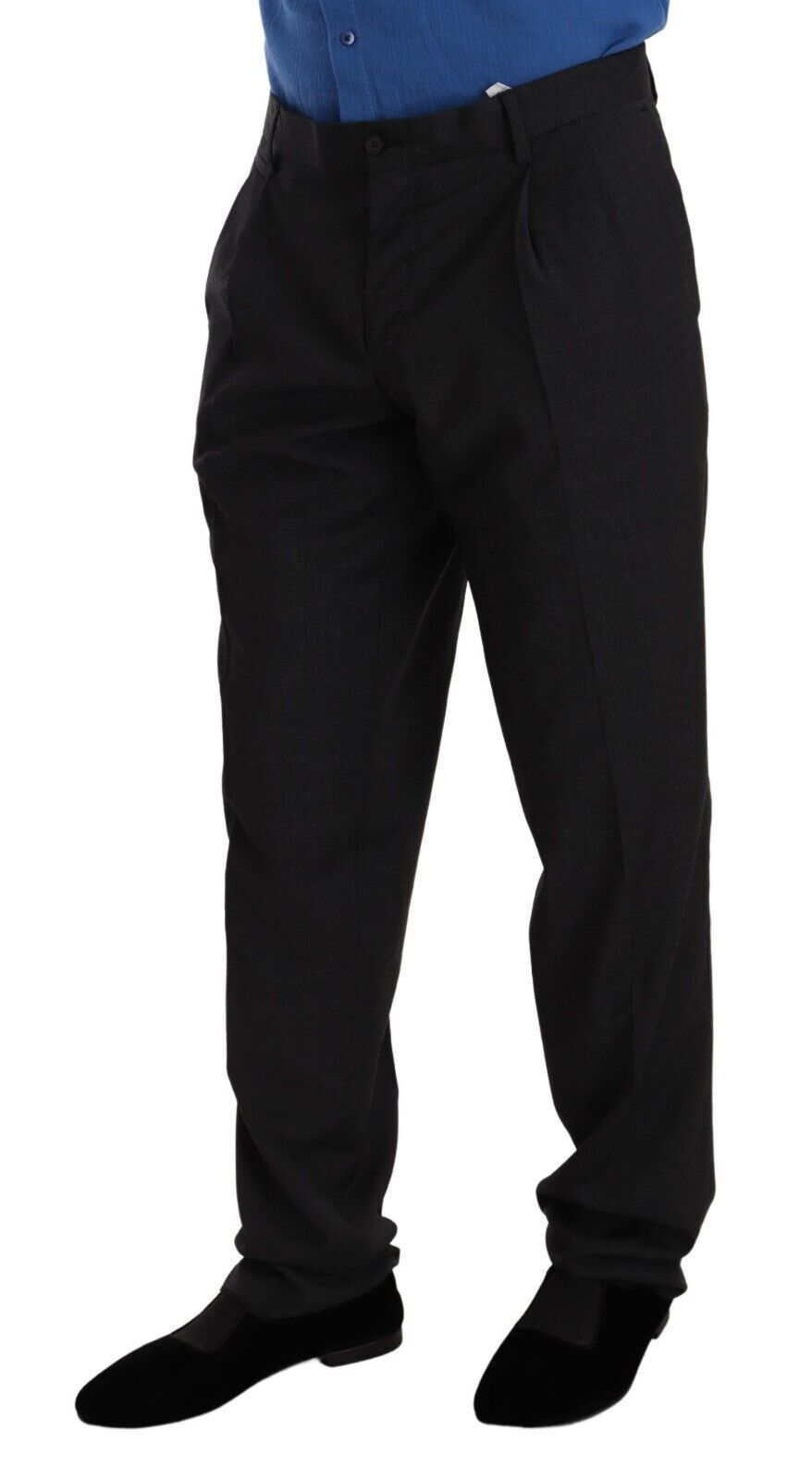 Dolce & Gabbana Gray Dress Trouser VENTANNI Dress Pants - Zeiniez