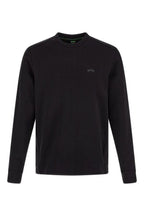 Hugo Boss Black Cotton Logo Details Sweatshirt - Zeiniez