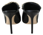 Jimmy Choo Black Calf Leather Lexx Pumps Shoes - Zeiniez