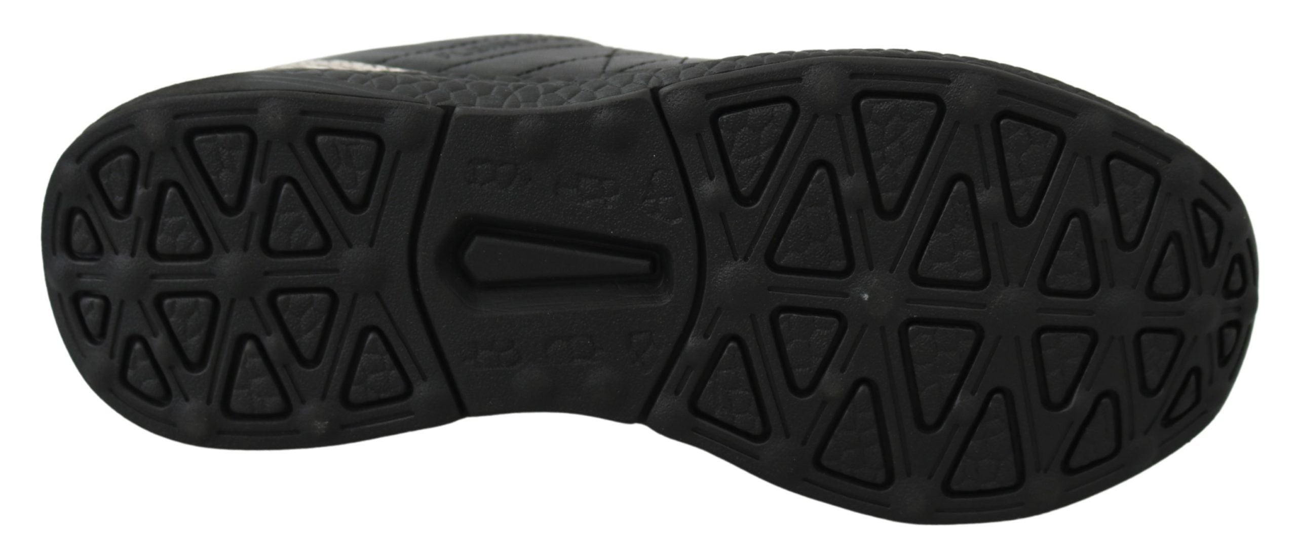 Plein Sport Black Polyester Runner Gisella Sneakers Shoes - Zeiniez