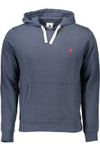 U.S. POLO ASSN. Blue Cotton Men Sweatshirt - Zeiniez