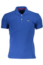La Martina Blue Cotton Polo Shirt - Zeiniez