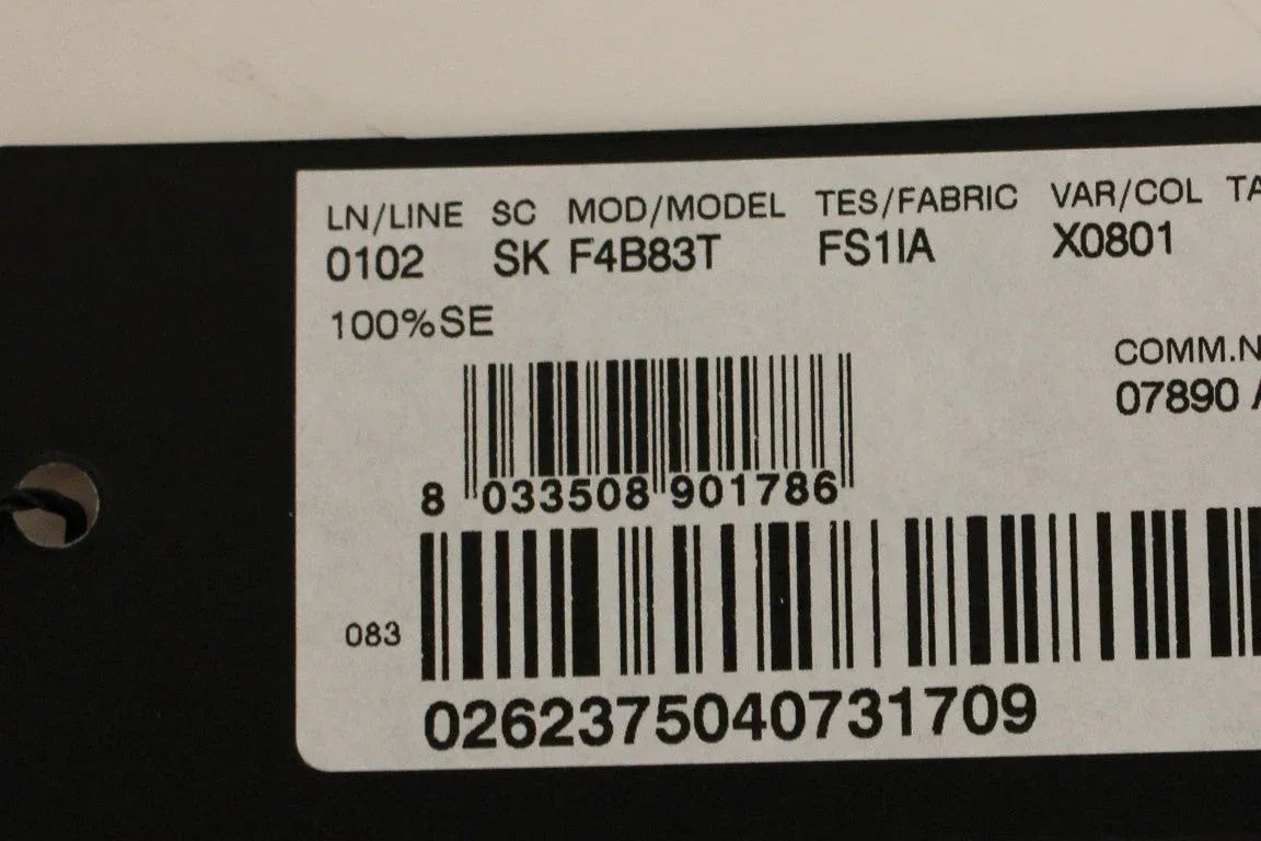 Dolce & Gabbana Brown Floral Silk Straight Full Skirt - Zeiniez