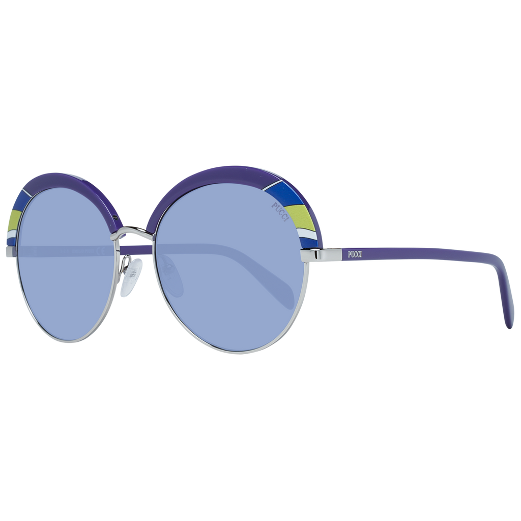 Emilio Pucci Multicolor Metal & Plastic Sunglasses