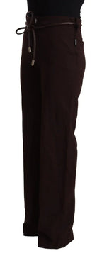 Patrizia Pepe Black High Waist Straight Formal Pants - Zeiniez