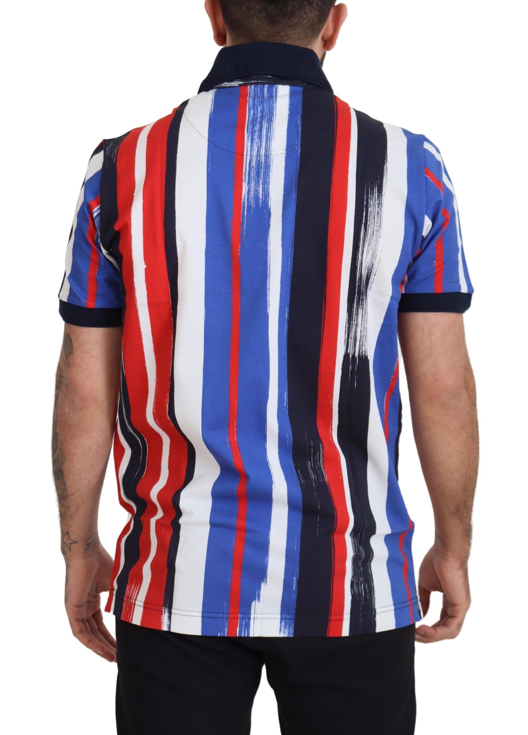 Dolce & Gabbana Multicolor Cotton Polo Top T-shirt - Zeiniez