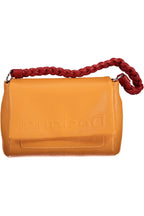 Desigual Orange Polyurethane Shoulder Bag - Zeiniez