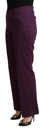 BENCIVENGA Violet High Waist Tapered Casual Pants - Zeiniez