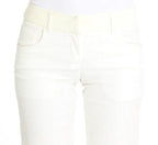 Ermanno Scervino White Striped Straight Fit Pants - Zeiniez