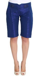 Ermanno Scervino Blue Above Knees Bermuda Shorts - Zeiniez