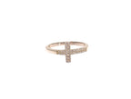 Nialaya Silver CZ Cross 925 Ring - Zeiniez