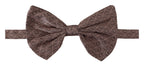 Dolce & Gabbana Gray Fantasy Print Adjustable Neck Papillon Bow Tie - Zeiniez