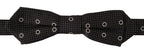 Dolce & Gabbana Black White Polka Dot 100% Silk Neck Papillon Tie - Zeiniez
