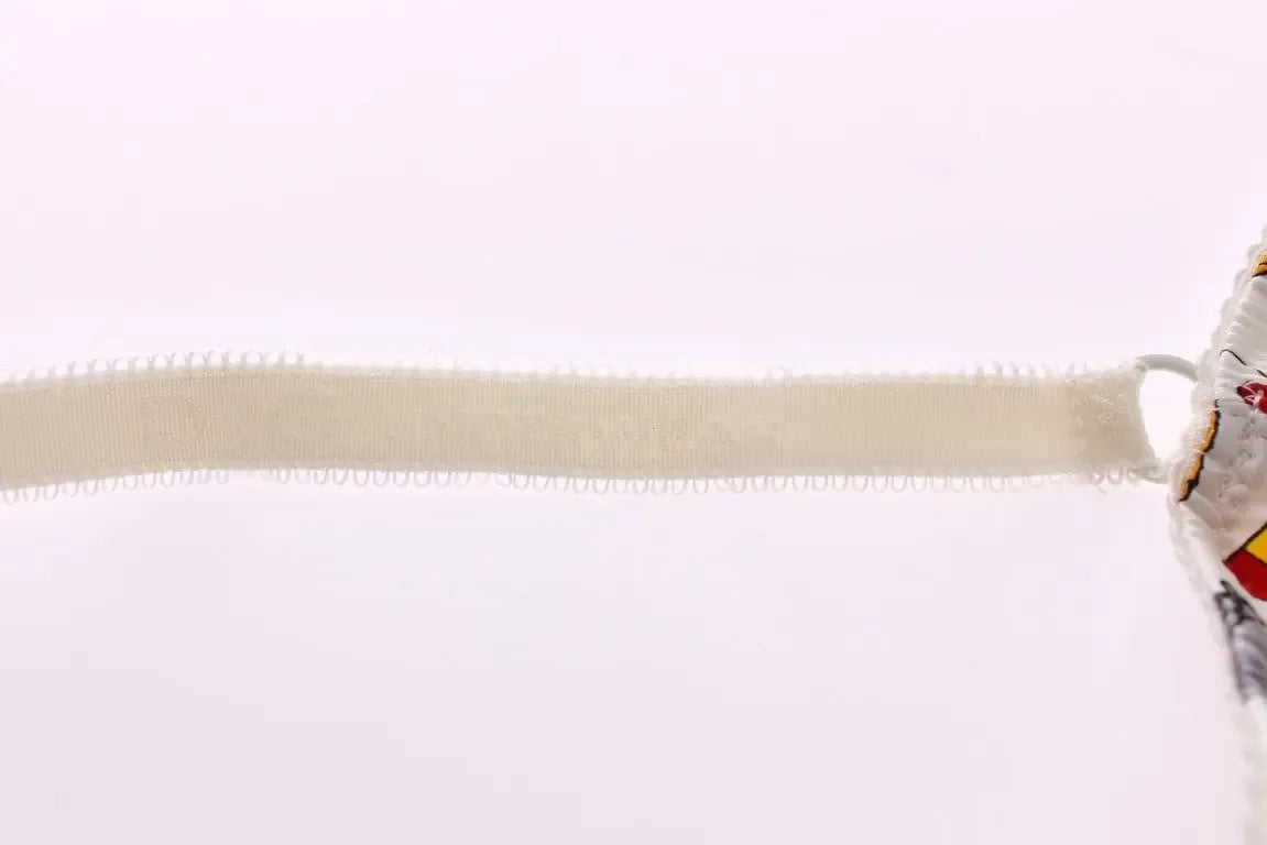 Dolce & Gabbana White Sailor Bra Panty Stretch Underwear - Zeiniez