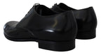 Dolce & Gabbana Black Leather Formal Dress Shoes - Zeiniez