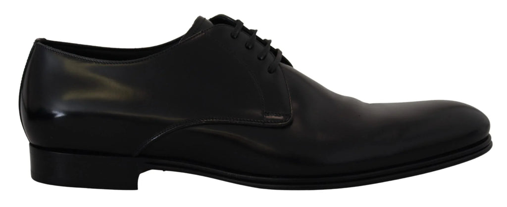 Dolce & Gabbana Black Leather Formal Dress Shoes - Zeiniez