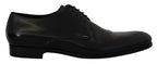 Dolce & Gabbana Black Leather Formal Dress Shoes - Zeiniez