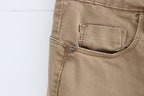 Costume National Beige Straight Leg Denim Pants Stretch Jeans - Zeiniez