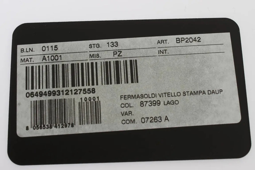 Dolce & Gabbana Green Leather Magnet Money Clip Dolce & Gabbana