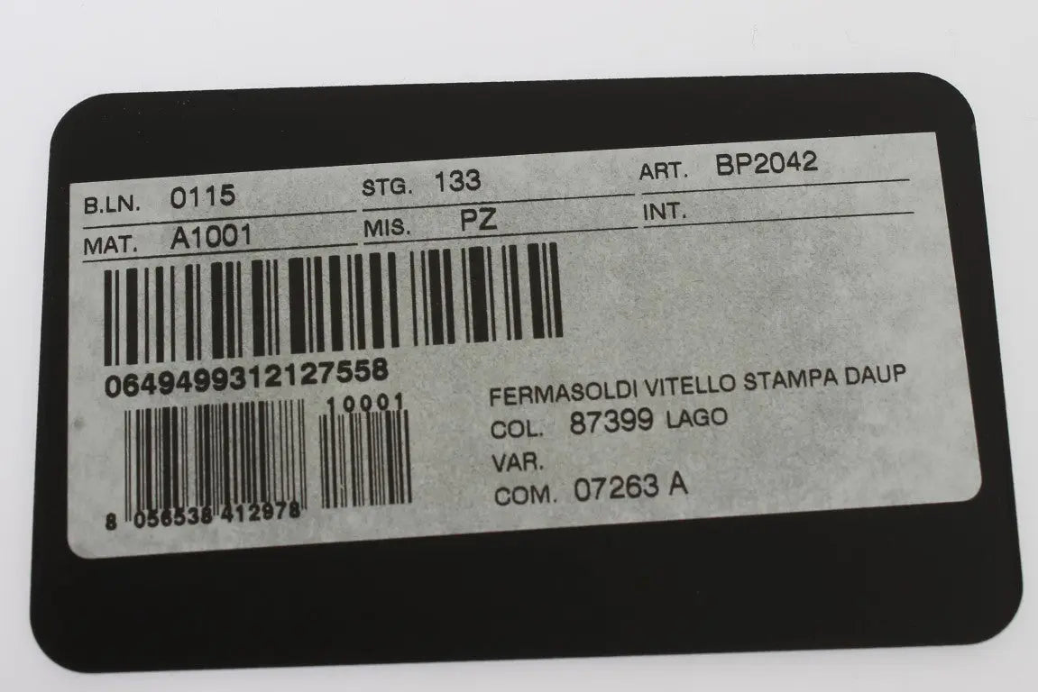 Dolce & Gabbana Green Leather Magnet Money Clip Dolce & Gabbana