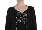 BENCIVENGA Black Stretch Sheath Dress & Sweater Set - Zeiniez